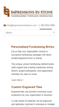 Mobile Screenshot of impressionsinstone.com